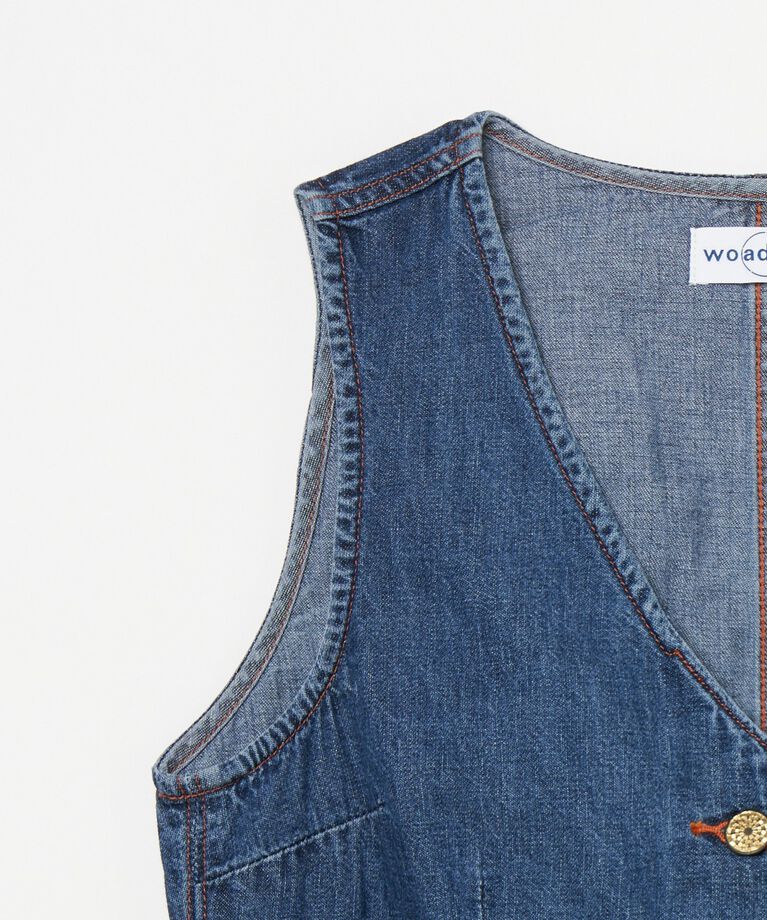  「woadblue SHORT GILET」|ベスト・ジレ|