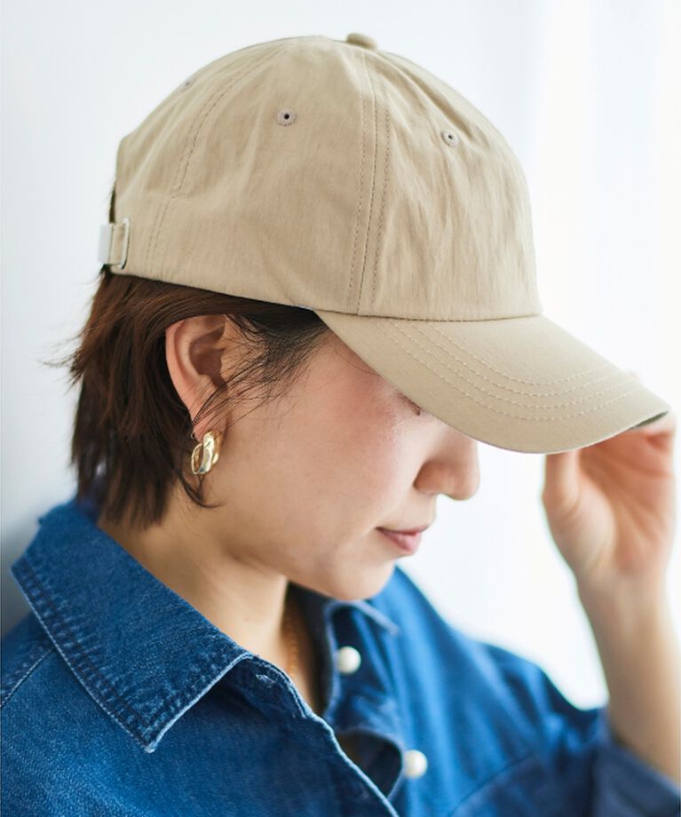 le.coeur blanc「《WEB限定アイテム》Basicキャップ」|キャップ・キャスケット|ベージュ