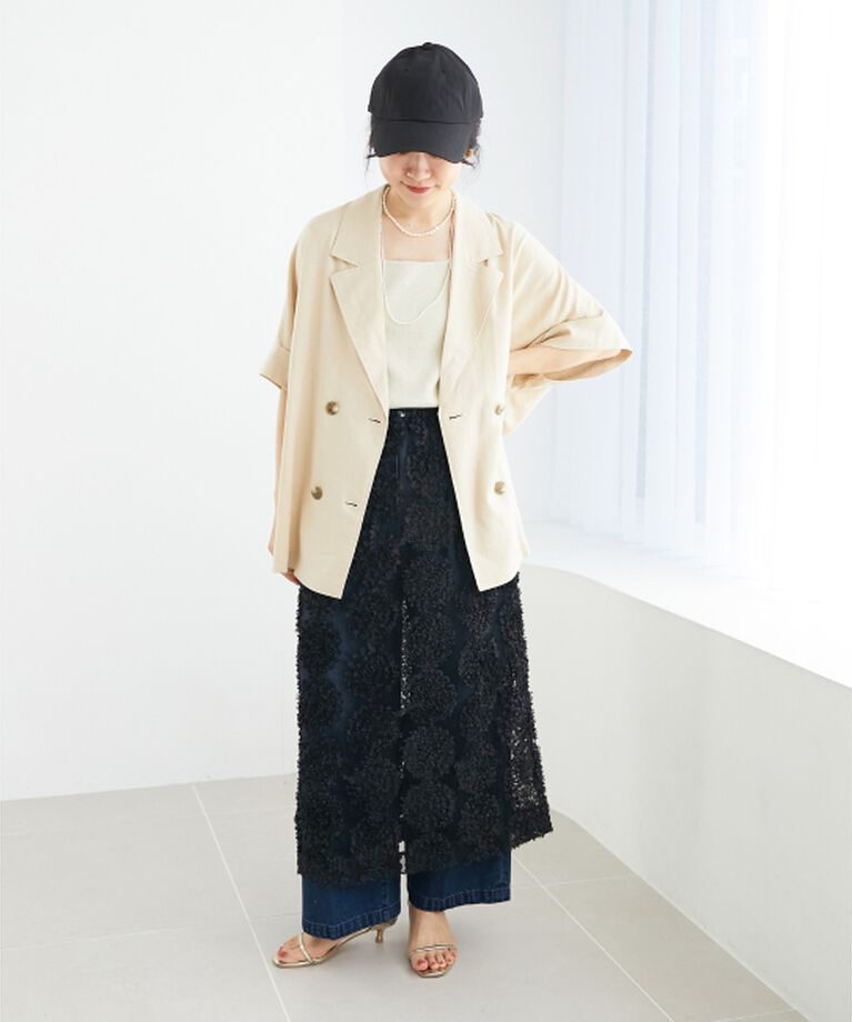 le.coeur blanc「《WEB限定アイテム》Basicキャップ」|キャップ・キャスケット|
