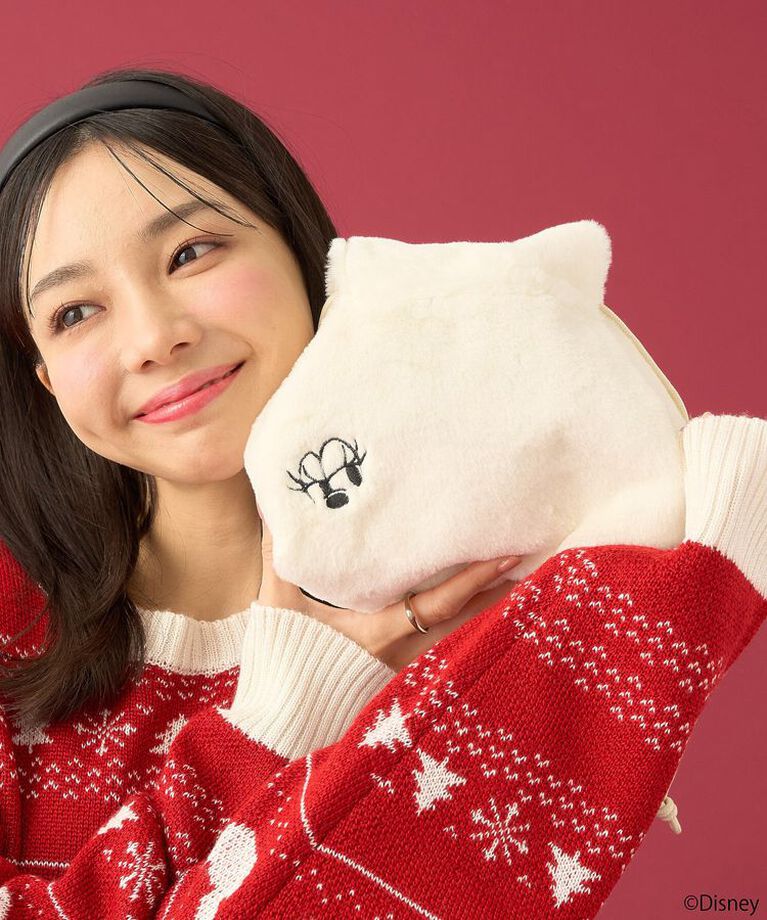 earth music&ecology「Disney/リボン付き巾着」|ポーチ|