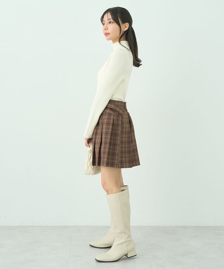 earth music&ecology「やわらかタッチタートルネックニットプルオーバー」|ニット・セーター|