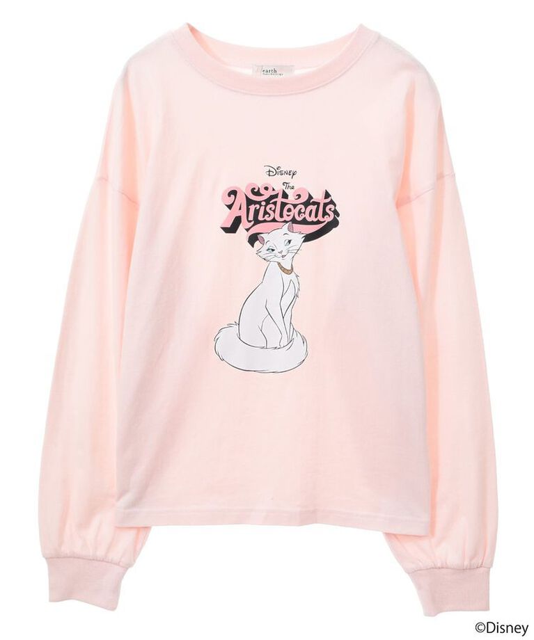 earth music&ecology「Disney/The Aristocats/プリントロンT」|Tシャツ・カットソー|Pink