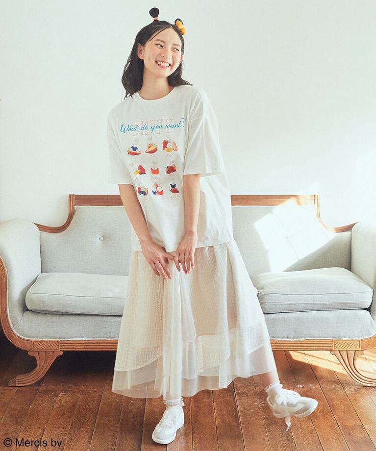earth music&ecology「miffy/earth strawberry Tee」|Tシャツ・カットソー|