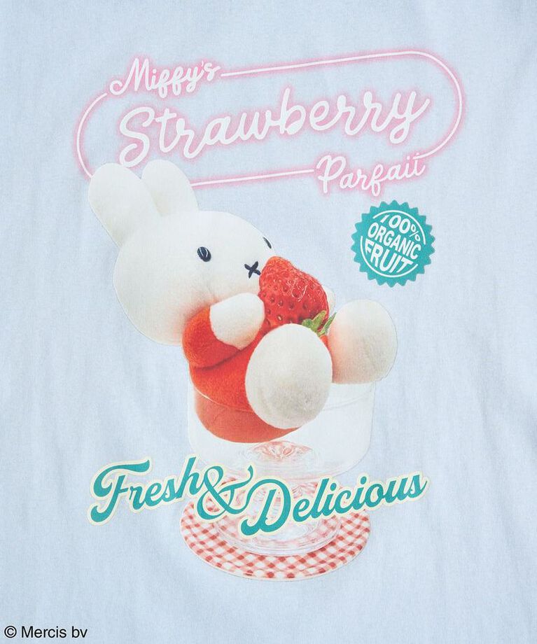 earth music&ecology「miffy/earth strawberry Tee」|Tシャツ・カットソー|