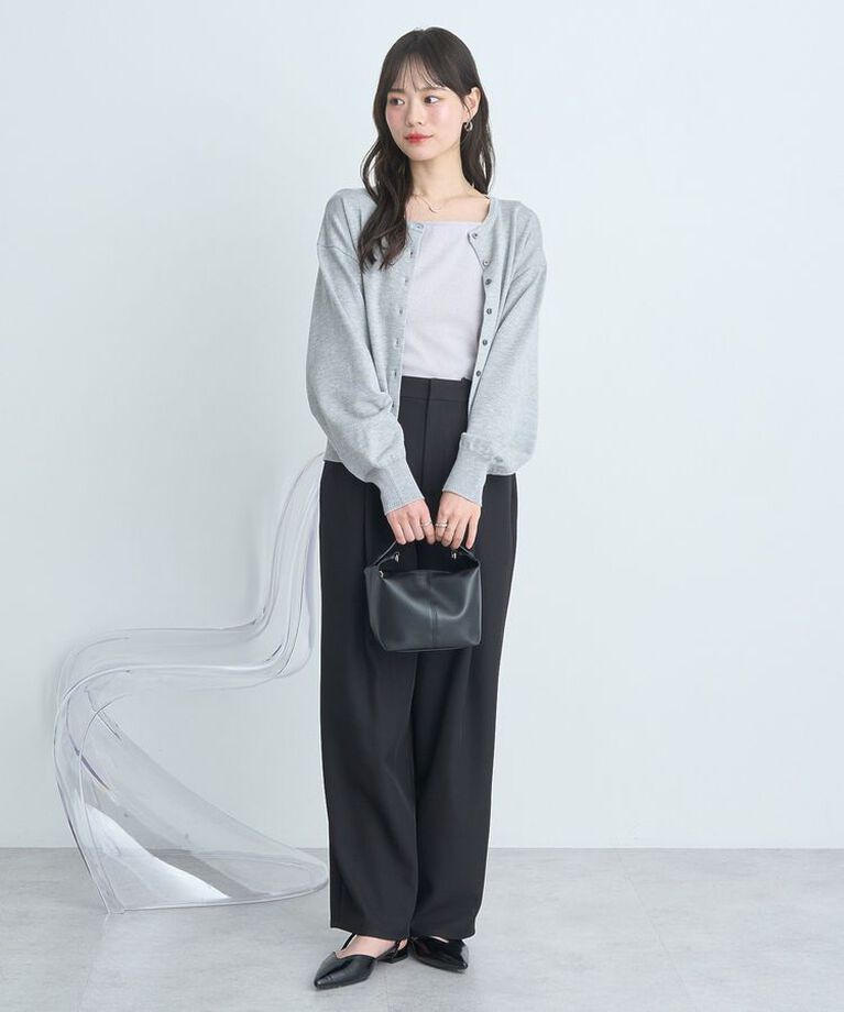 earth music&ecology「タックストレートパンツ」|その他|