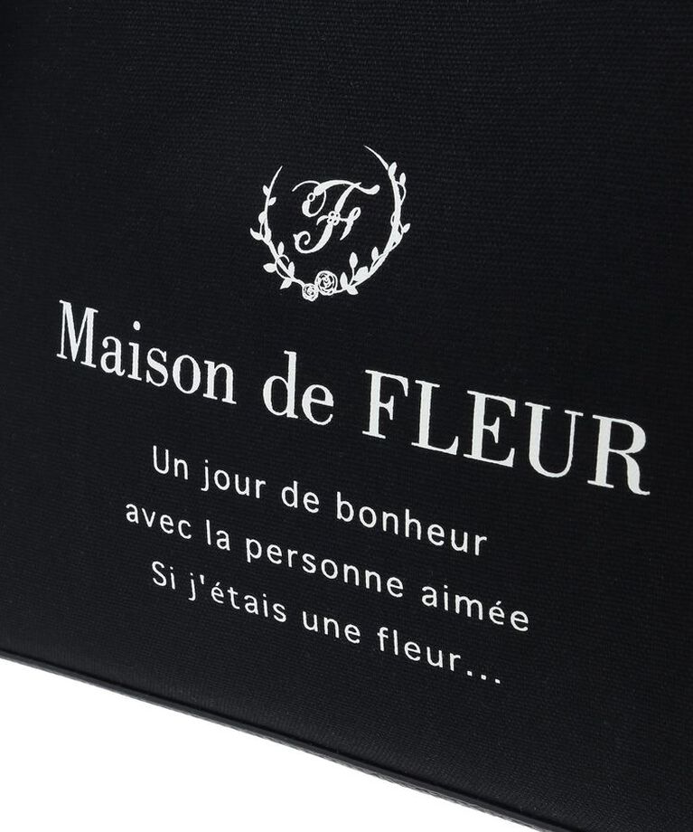 Maison de FLEUR「EC限定 キャンバススクエア2Wayバッグ」|ハンドバッグ|