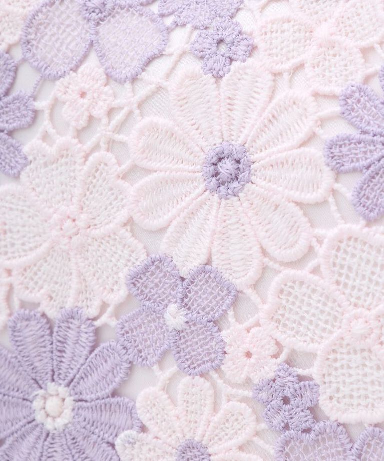 Maison de FLEUR「フラワーレース2Wayスクエアトートバッグ」|トートバッグ|