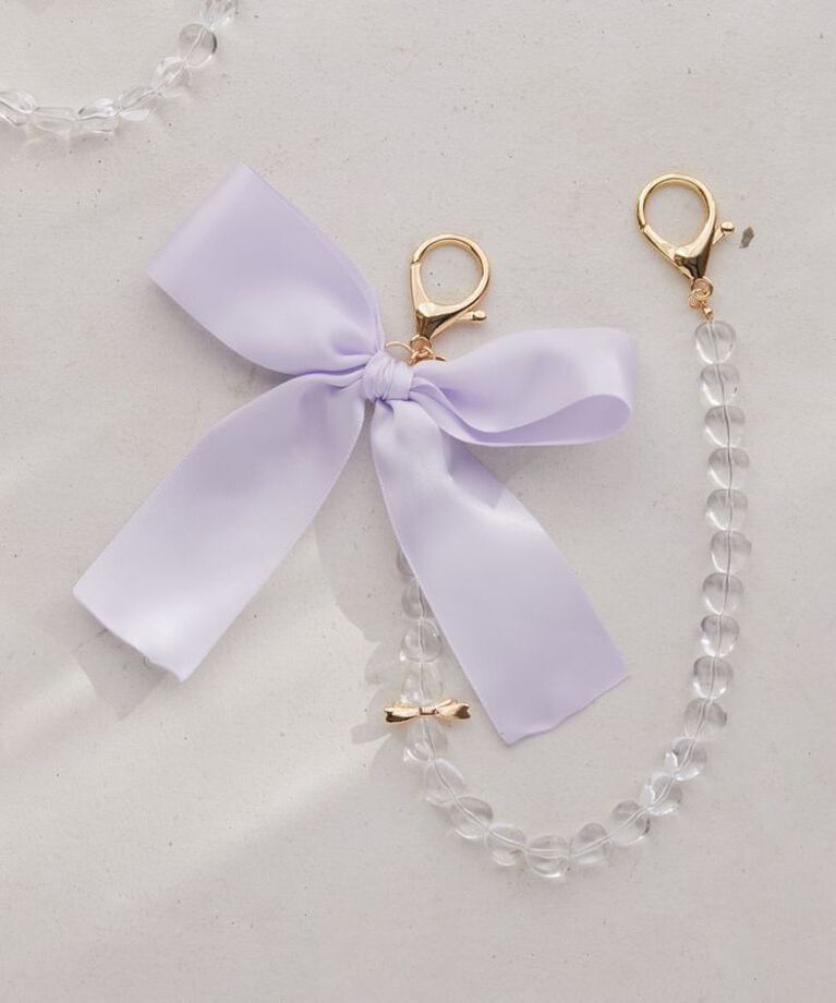 Maison de FLEUR「ビッグリボンチャーム」|その他|ライラック