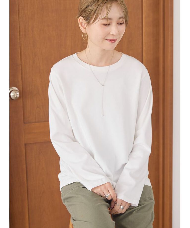 AMERICAN HOLIC「クルーネックカットプルオーバー」|Tシャツ・カットソー|