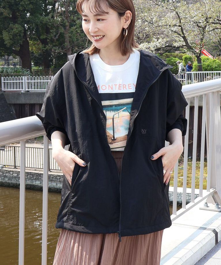 AMERICAN HOLIC「撥水加工フィールドブルゾン」|その他|Black