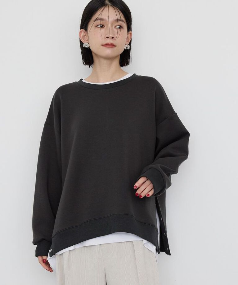 AMERICAN HOLIC「サイドドットボタンポンチプルオーバー」|スウェット・ジャージ|