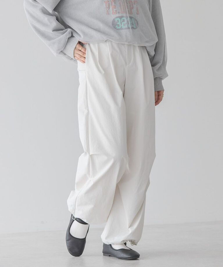 AMERICAN HOLIC「パラシュートパンツ」|その他|Ivory