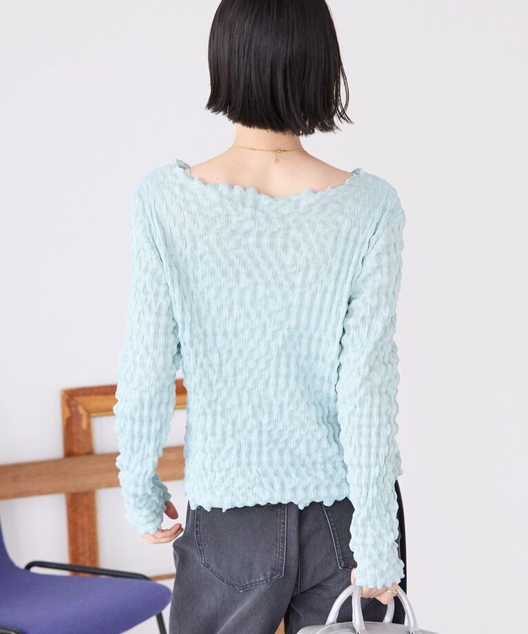 AMERICAN HOLIC「ぽこぽこカットプルオーバー」|Tシャツ・カットソー|