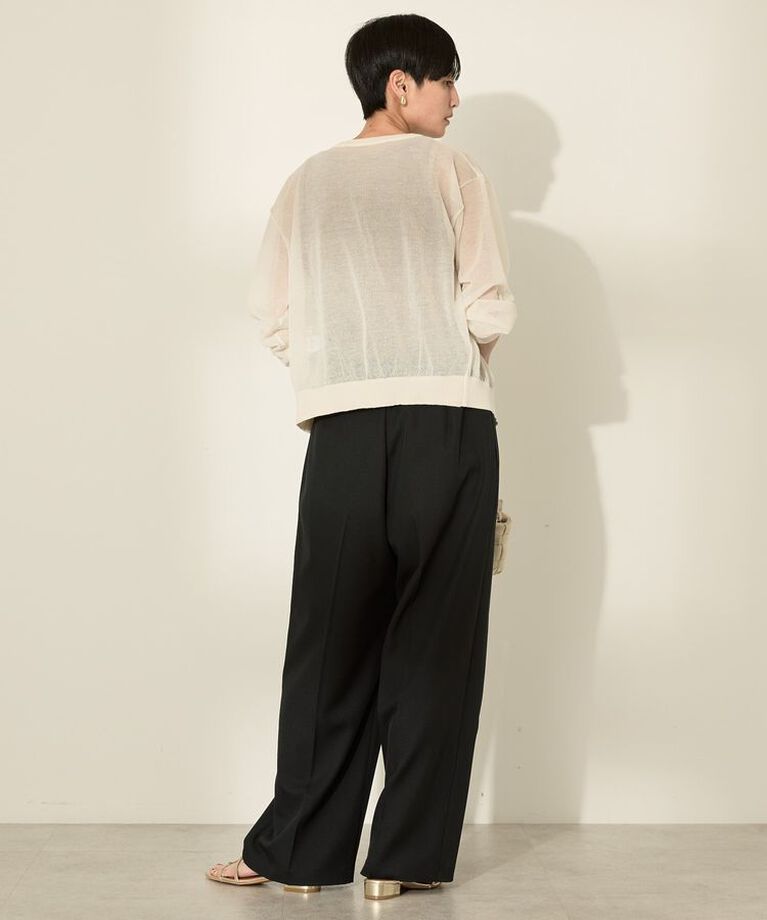 AMERICAN HOLIC「シアークルーネックニットカーディガン」|カーディガン|