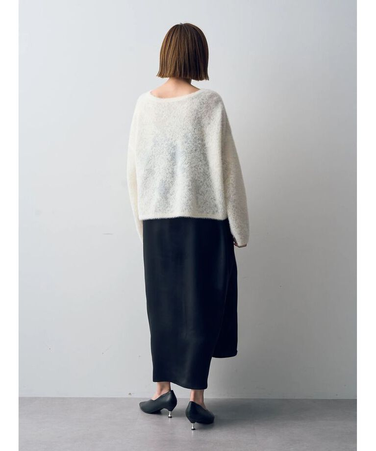 YECCA VECCA「【CLASSY.掲載】2wayサテンキャミワンピース」|ワンピース|