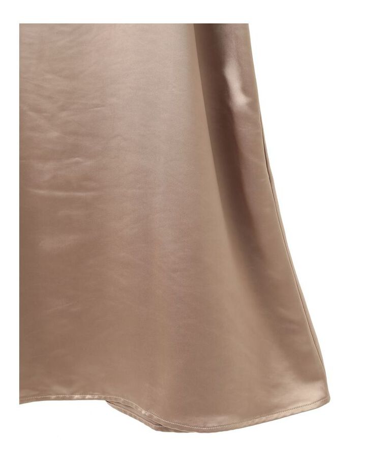 YECCA VECCA「【CLASSY.掲載】2wayサテンキャミワンピース」|ワンピース|