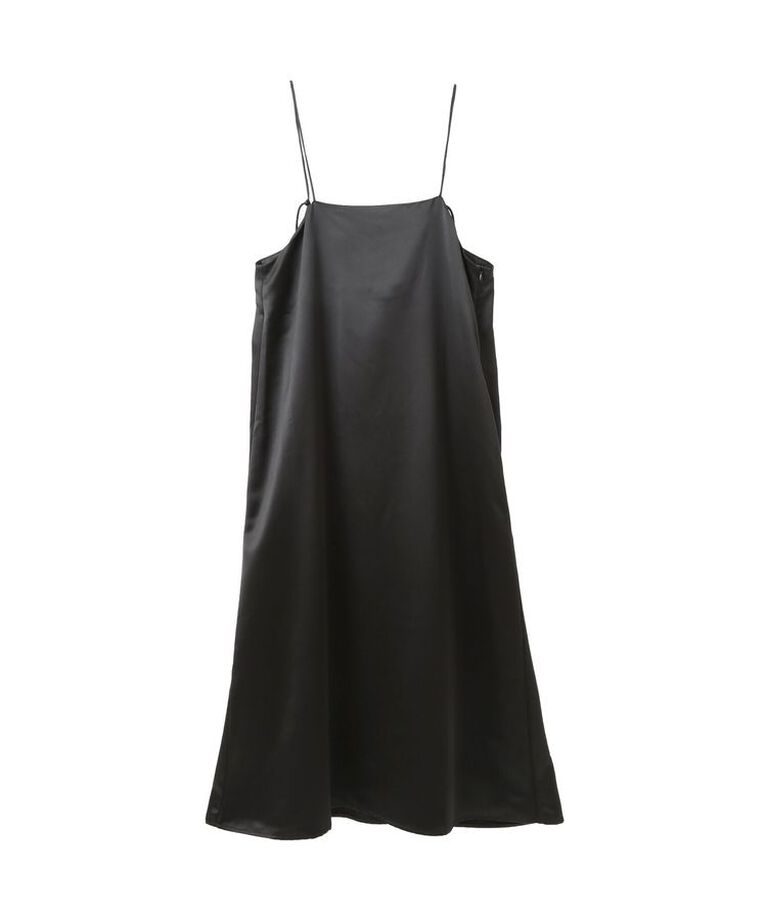 YECCA VECCA「【CLASSY.掲載】2wayサテンキャミワンピース」|ワンピース|