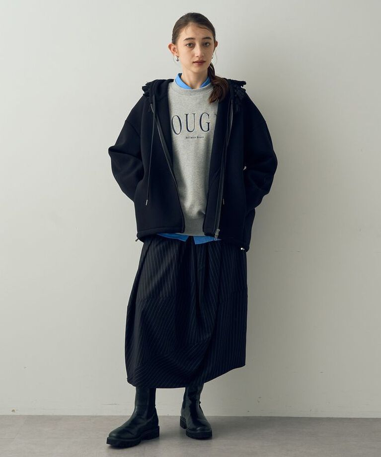 YECCA VECCA「裏起毛刺繍ロゴスウェット」|スウェット・ジャージ|