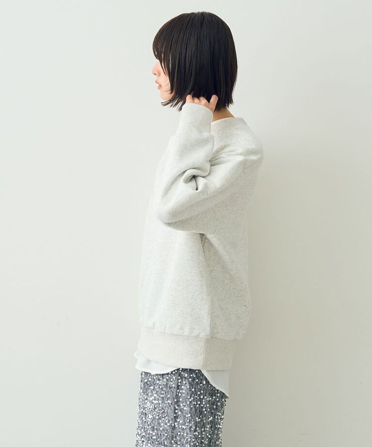 YECCA VECCA「裏起毛刺繍ロゴスウェット」|スウェット・ジャージ|