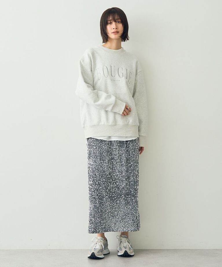 YECCA VECCA「裏起毛刺繍ロゴスウェット」|スウェット・ジャージ|