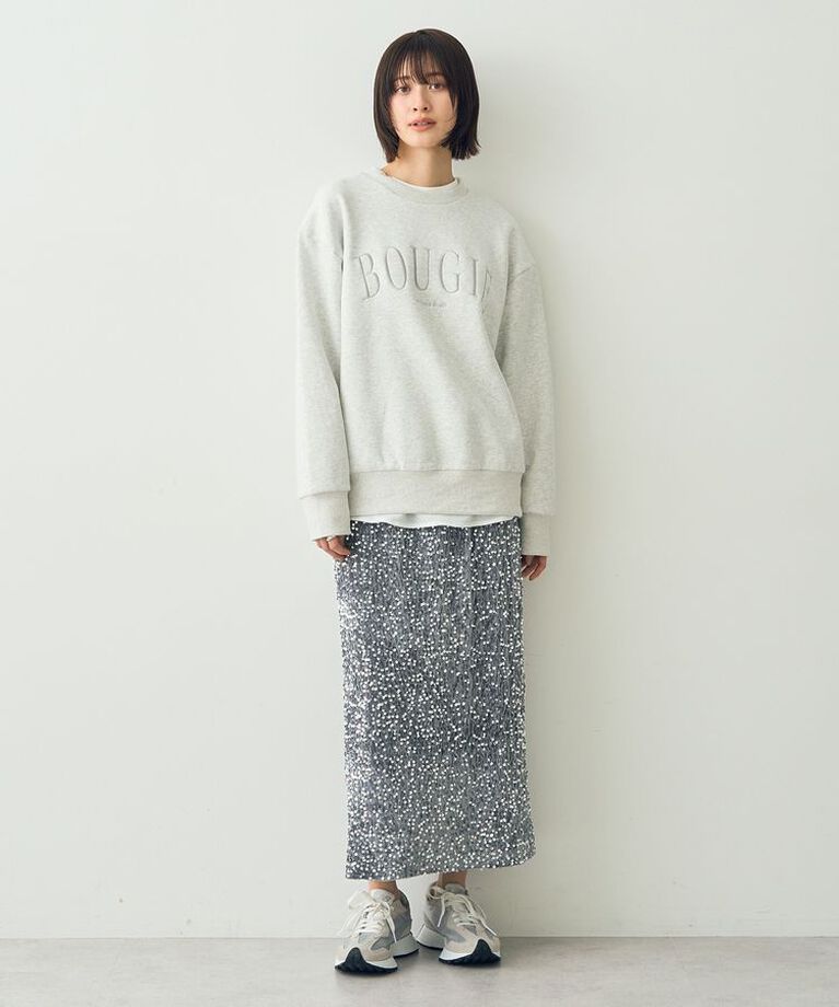 YECCA VECCA「裏起毛刺繍ロゴスウェット」|スウェット・ジャージ|