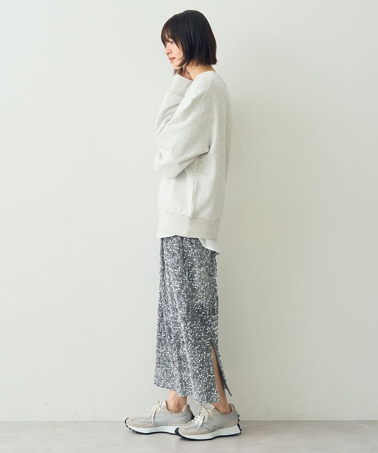 YECCA VECCA「裏起毛刺繍ロゴスウェット」|スウェット・ジャージ|