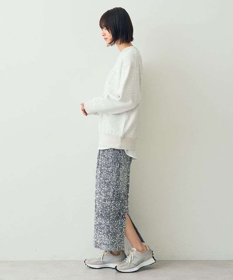 YECCA VECCA「裏起毛刺繍ロゴスウェット」|スウェット・ジャージ|