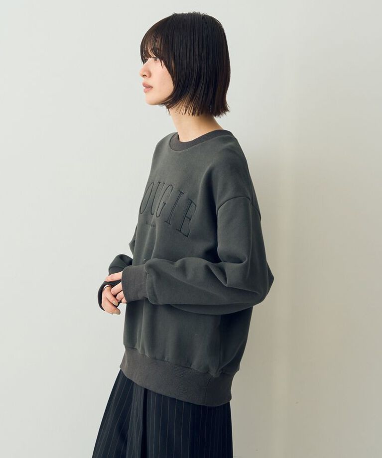 YECCA VECCA「裏起毛刺繍ロゴスウェット」|スウェット・ジャージ|