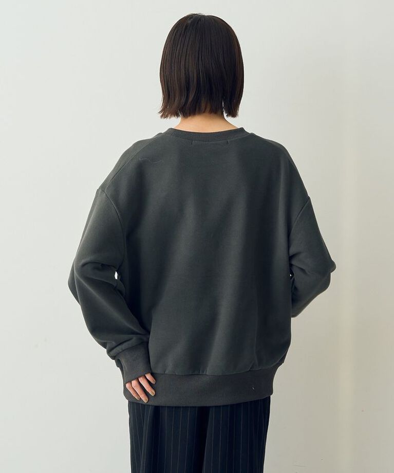 YECCA VECCA「裏起毛刺繍ロゴスウェット」|スウェット・ジャージ|