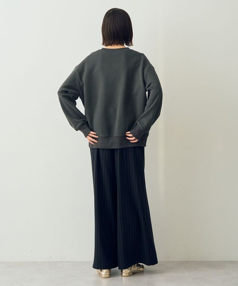 YECCA VECCA「裏起毛刺繍ロゴスウェット」|スウェット・ジャージ|