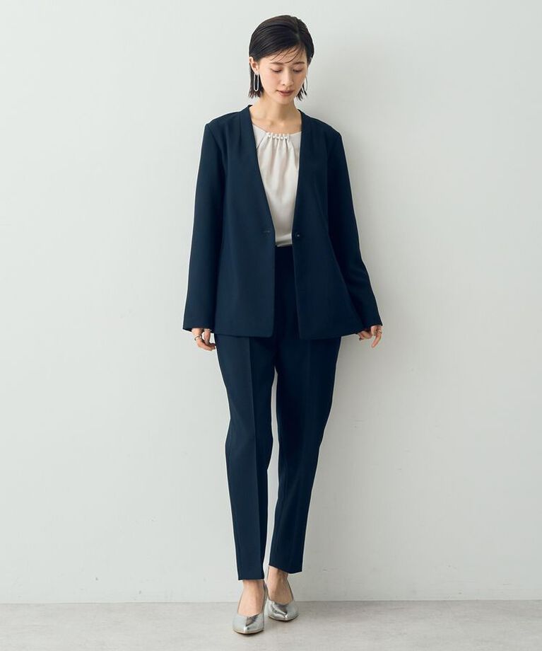 YECCA VECCA「ストレッチピンタックパンツ」|その他|