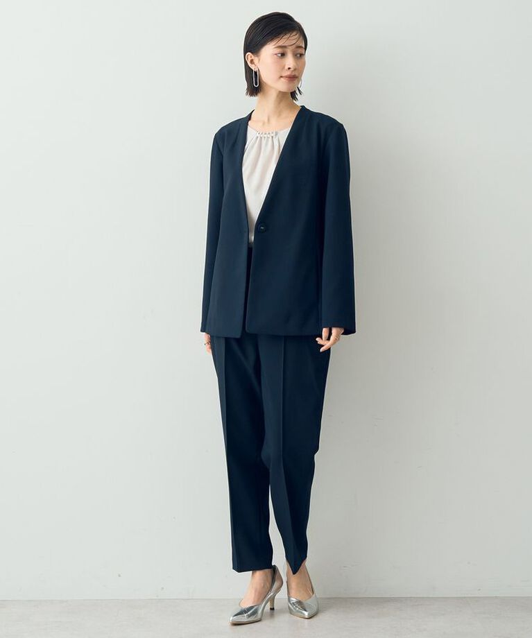 YECCA VECCA「ストレッチピンタックパンツ」|その他|