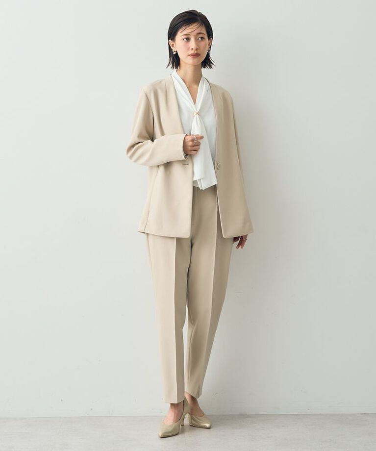 YECCA VECCA「ストレッチピンタックパンツ」|その他|