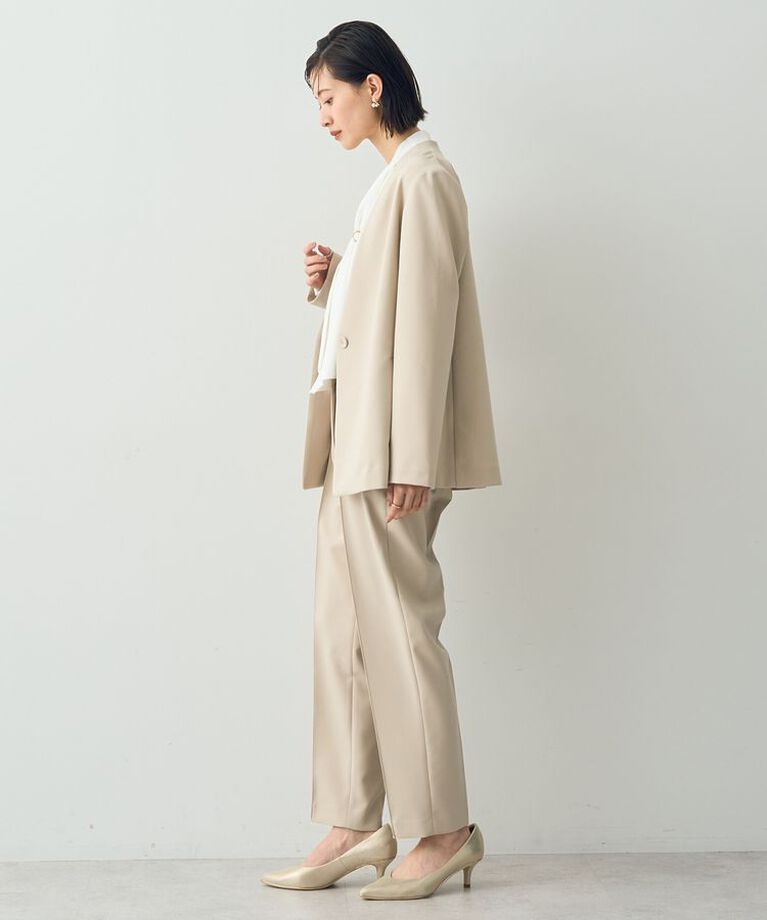 YECCA VECCA「ストレッチピンタックパンツ」|その他|