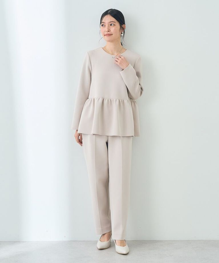 YECCA VECCA「タックテーパードパンツ」|その他|