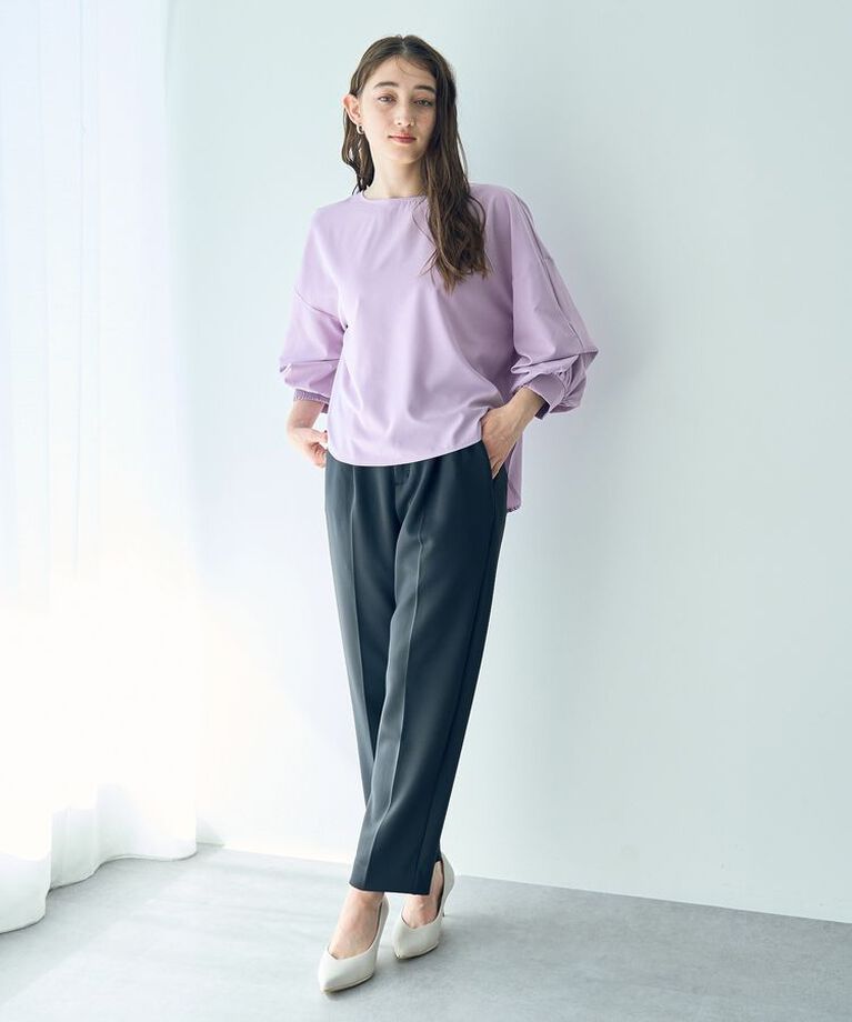 YECCA VECCA「タックテーパードパンツ」|その他|