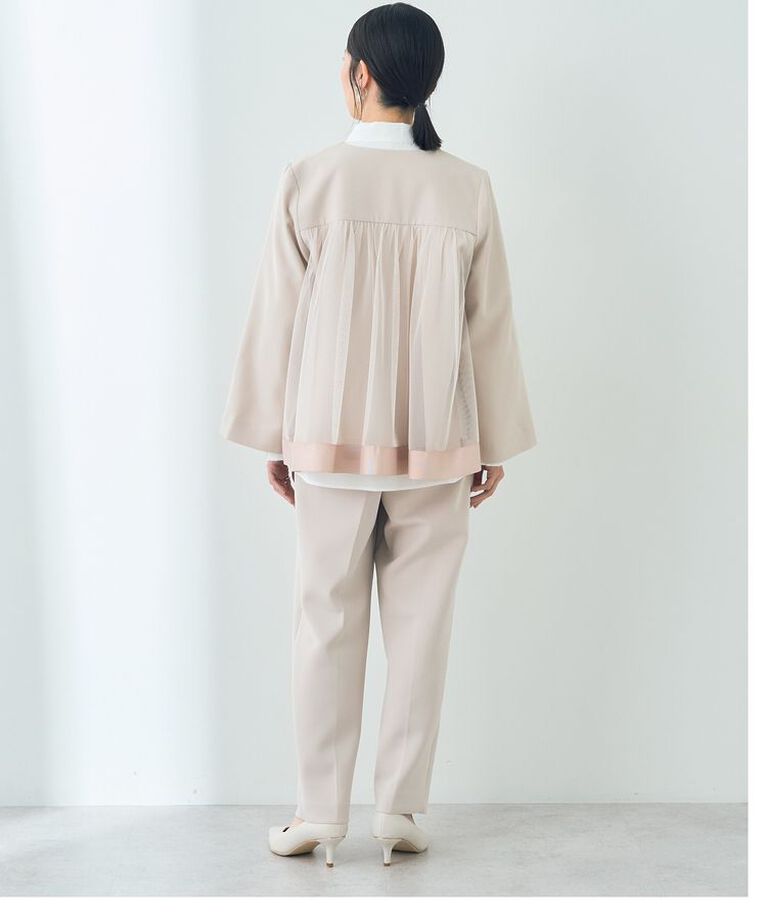 YECCA VECCA「タックテーパードパンツ」|その他|