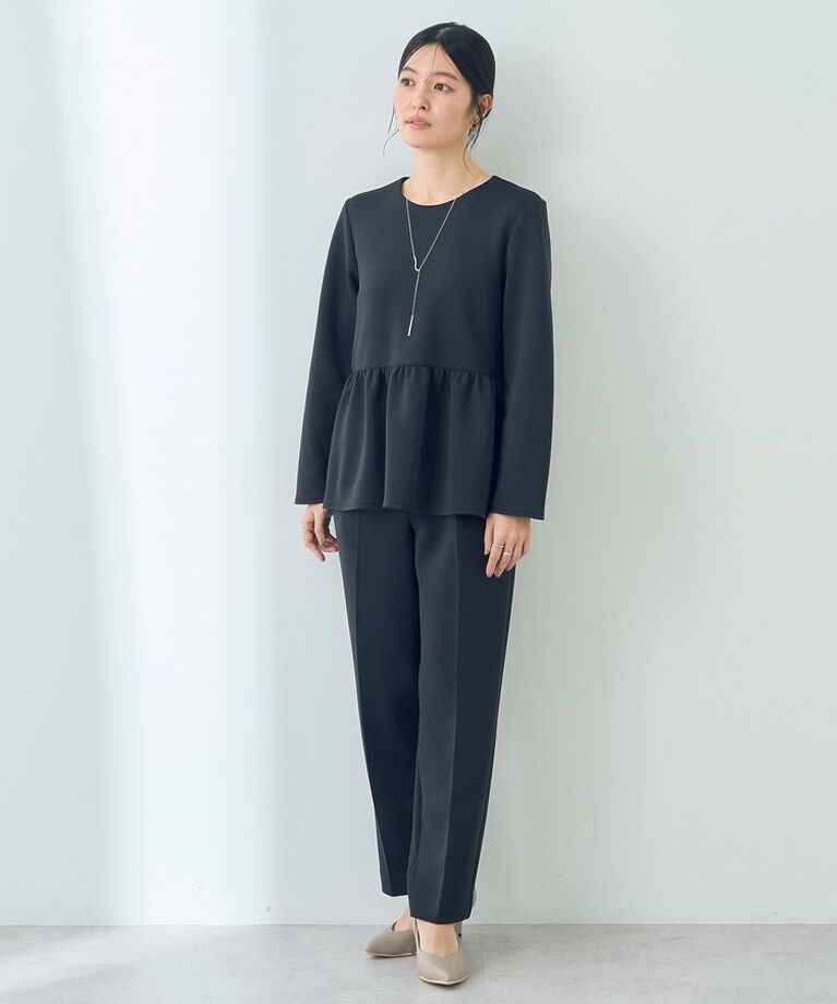 YECCA VECCA「タックテーパードパンツ」|その他|