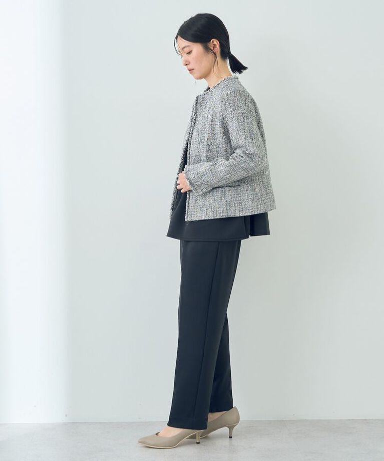 YECCA VECCA「タックテーパードパンツ」|その他|
