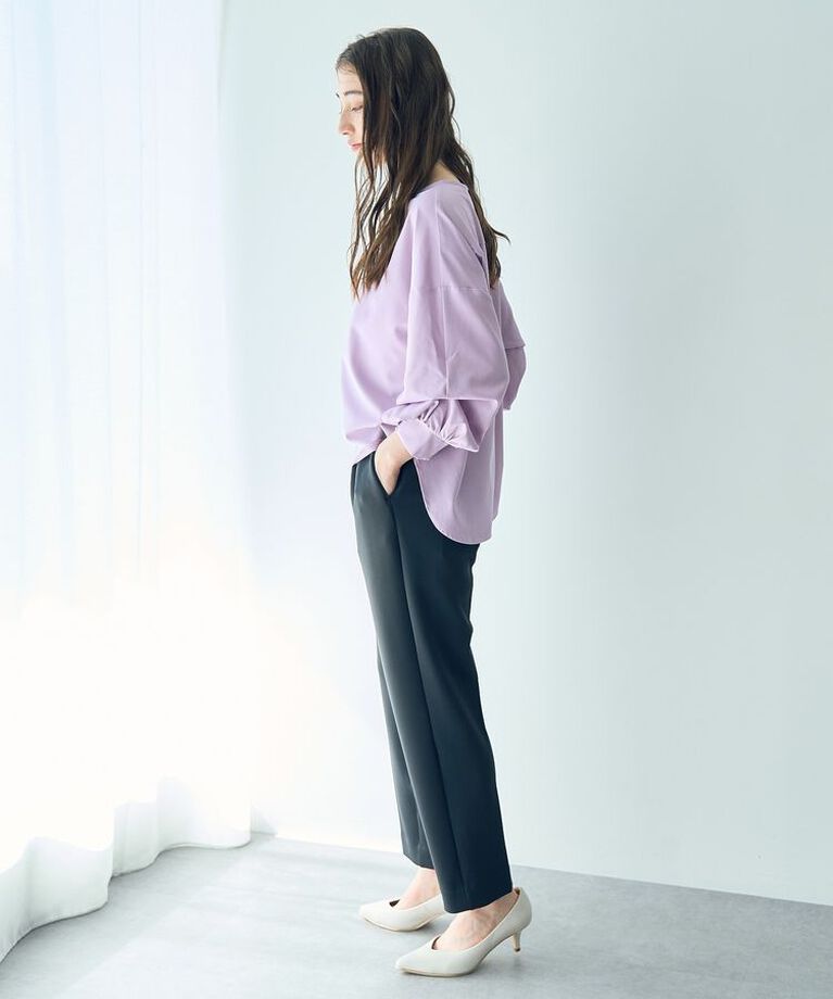 YECCA VECCA「タックテーパードパンツ」|その他|