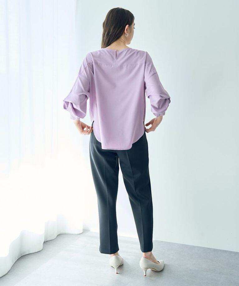 YECCA VECCA「タックテーパードパンツ」|その他|
