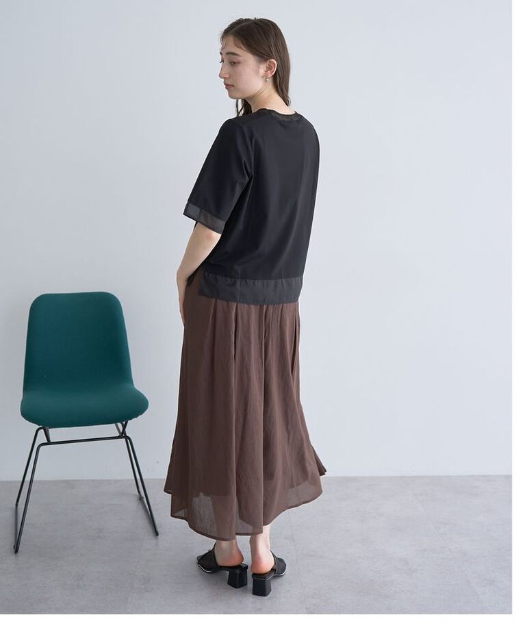 YECCA VECCA「ボリュームタックワイドパンツ」|その他|