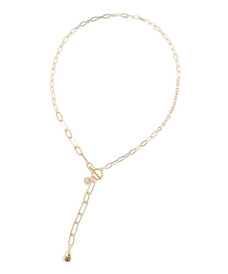 YECCA VECCA「デザインチェーンマンテルネックレス」|ネックレス|
