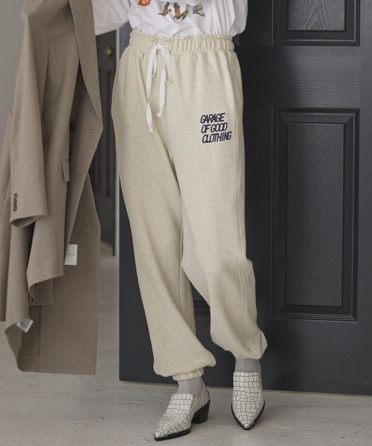 GARAGE OF GOOD CLOTHING「【ONKUL掲載】ワンポイントロゴスウェットパンツ/24AW」|その他|