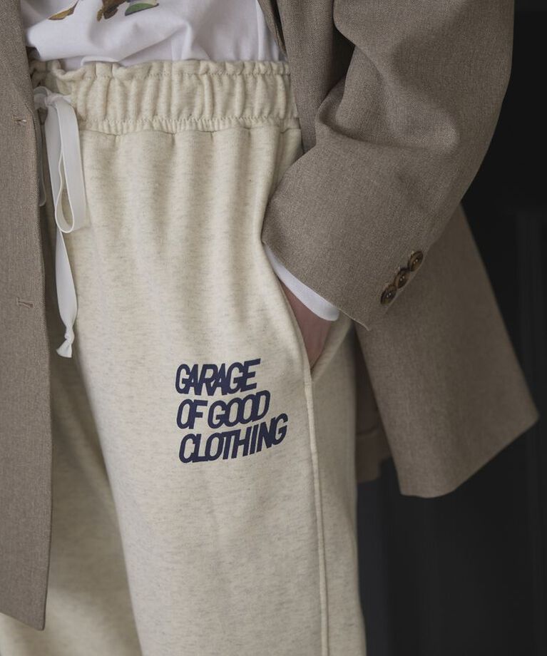 GARAGE OF GOOD CLOTHING「【ONKUL掲載】ワンポイントロゴスウェットパンツ/24AW」|その他|