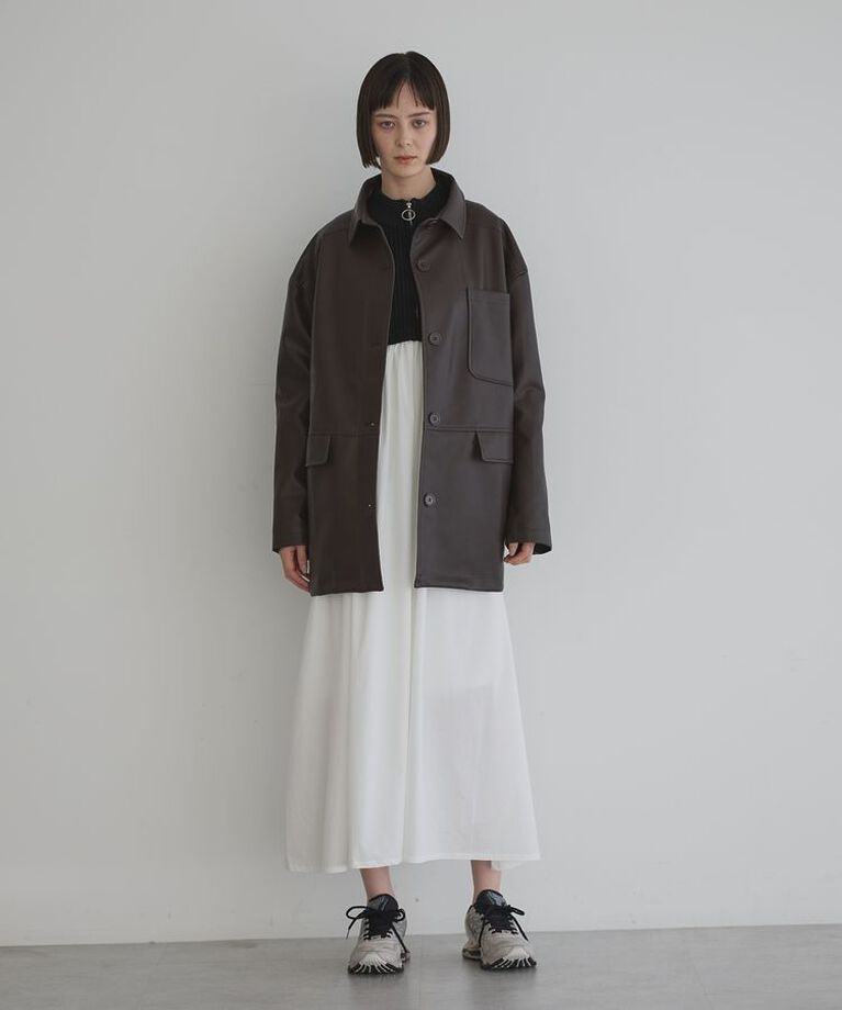 GARAGE OF GOOD CLOTHING「合皮ジャケット」|テーラードジャケット|