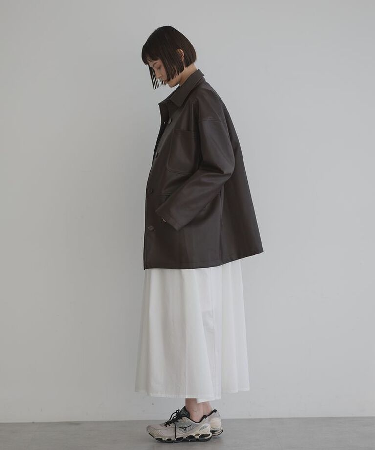 GARAGE OF GOOD CLOTHING「合皮ジャケット」|テーラードジャケット|