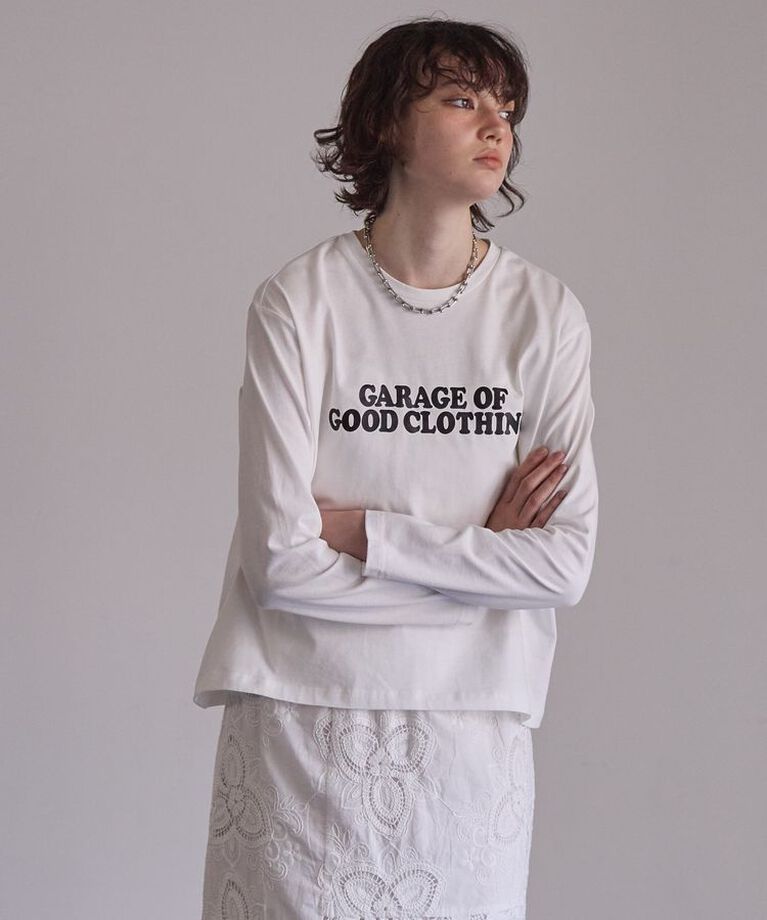 GARAGE OF GOOD CLOTHING「GOGC箔ロゴロンＴ」|Tシャツ・カットソー|