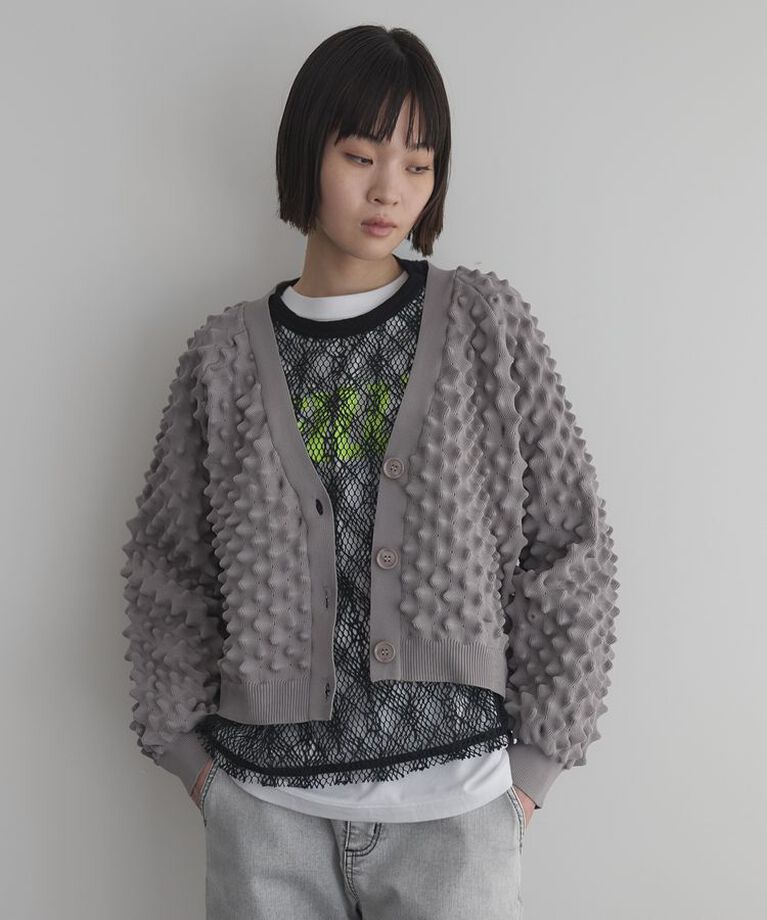 GARAGE OF GOOD CLOTHING「ギザギザカーデ」|カーディガン|