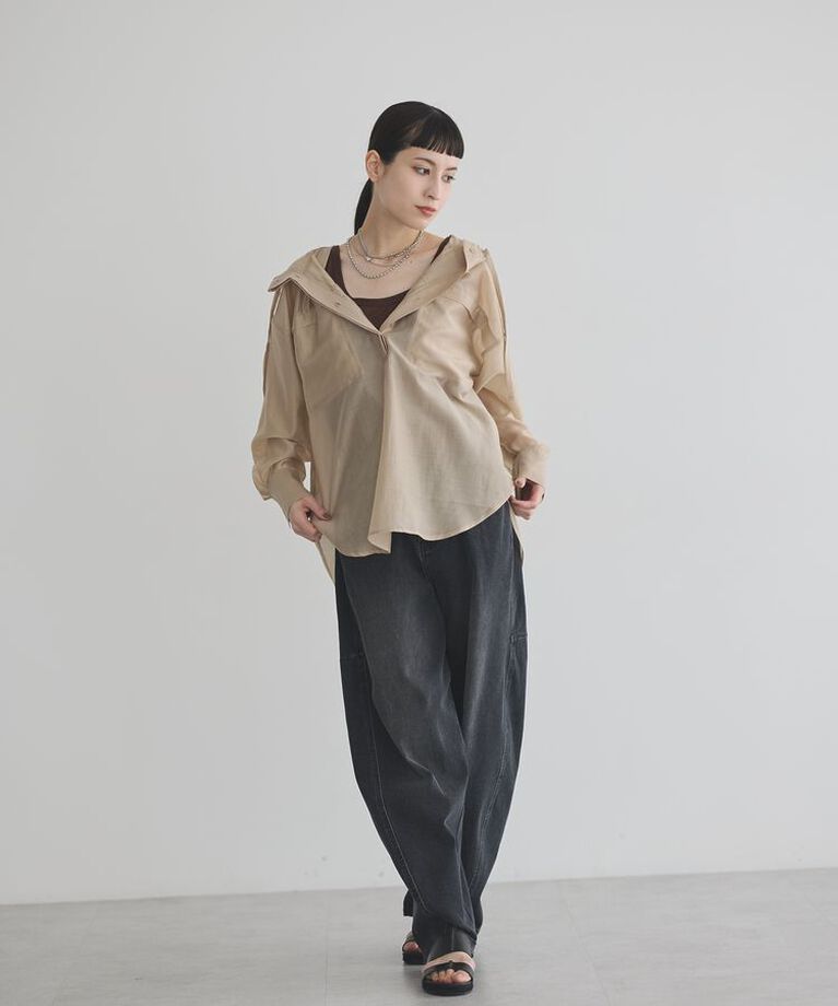 GARAGE OF GOOD CLOTHING「デニムカーブパンツ」|デニム|